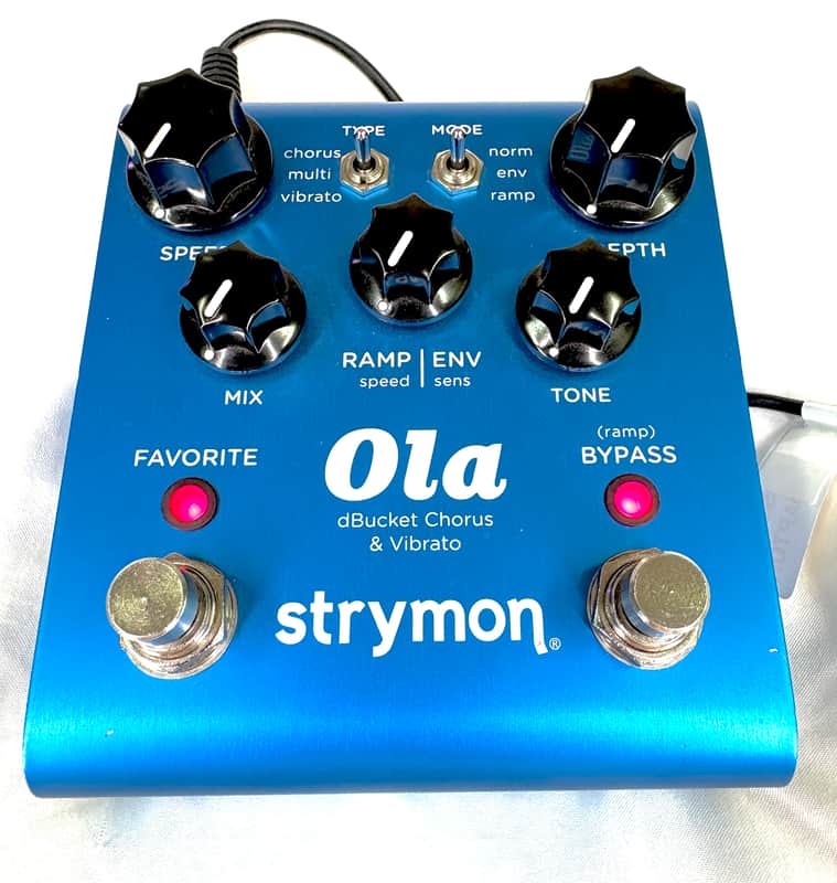 Strymon Ola dBucket Chorus and Vibrato - Blue