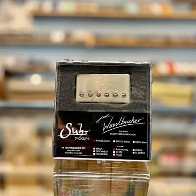 Suhr Woodbucker Bridge 53mm Raw Nickel Pickup | Reverb