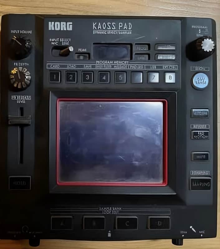 Korg KP3 Kaoss Pad 3 Dynamic Effect / Sampler 2000s - Black