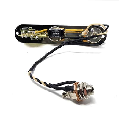 Carparelli Right Hand Reverse Tele Control Plate Vitamin-Q - Chrome, Black or Gold image 3