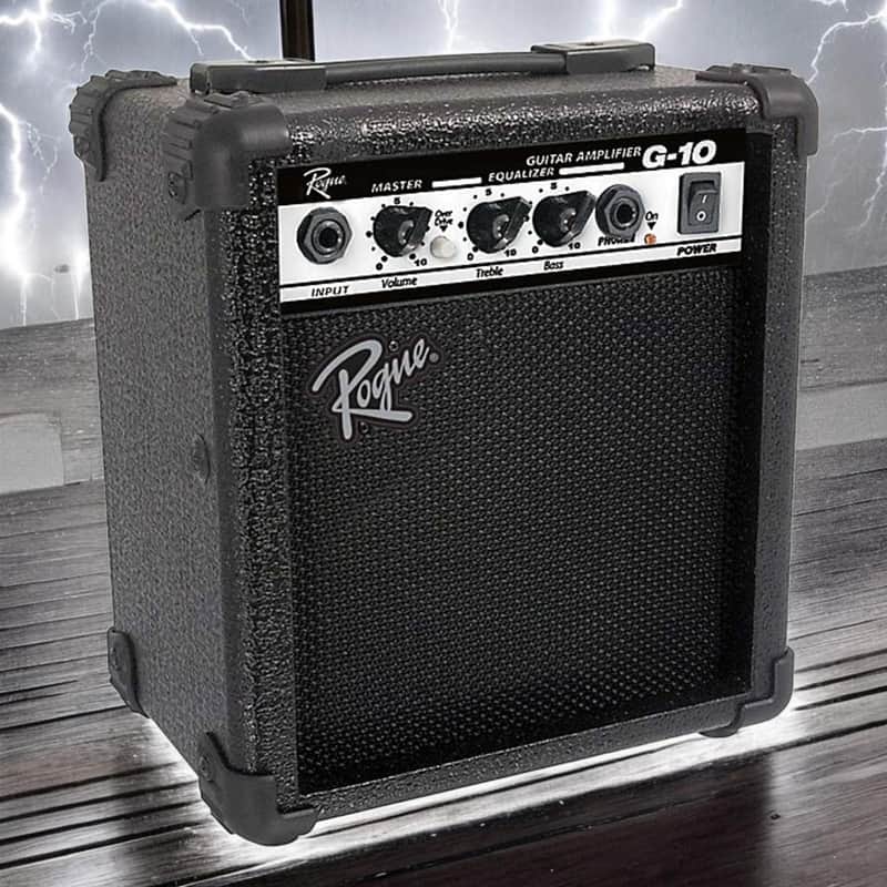 Rogue G10 10 Watt 1x5" Guitar Combo 2010s - Black image 1