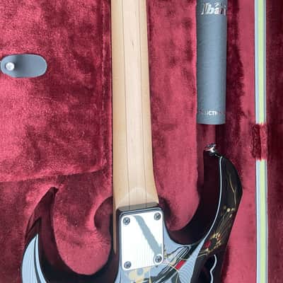 Ibanez JEM77-FP2 Steve Vai Signature 2010 - 2018 - Black Floral Pattern 2 image 5
