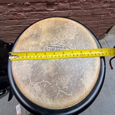 Toca Synergy 2300TB 10" & 11" Conga Set – Transparent Black w/ Double Stand & Tuning Wrench – Used Bild 16