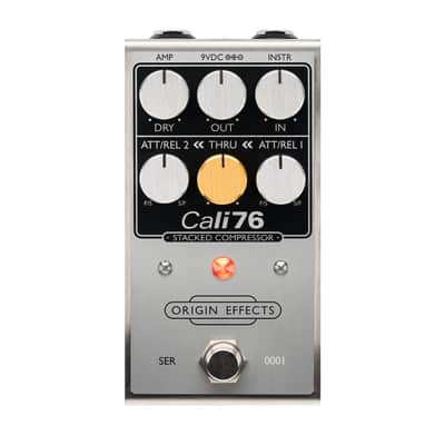 Origin Effects Cali76 Stacked Compressor - Silver *New 2025 Model* image 1
