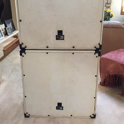 RARE 20th Anniversary WHITE Laney AOR 50 W Pro Tube Lead Full Stack #068 image 11