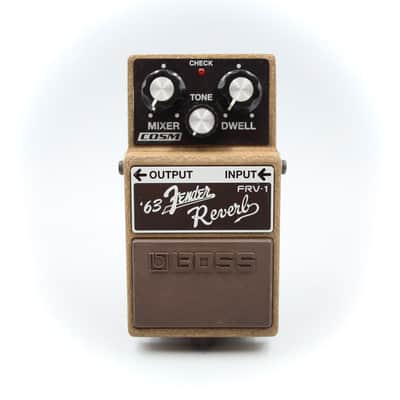 Boss FRV-1 '63 Fender Reverb With Original Box Guitar Effect Pedal ZY41835 image 2