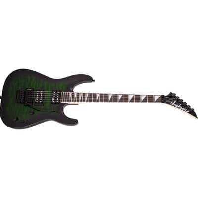 Jackson JS Series Dinky Arch Top JS32Q DKA Guitar - Transparent Green Burst image 7