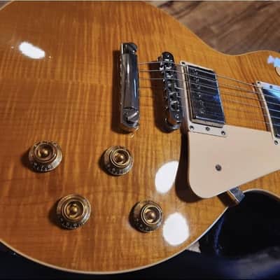 Gibson 2004 Limited Edition Les Paul Standard  Flame Amber Clean! OHC image 2