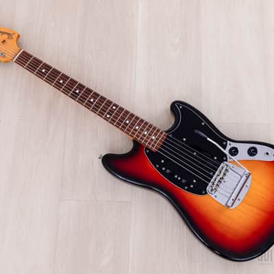 1997 Fender Mustang MG69-65 Sunburst '70s-Spec Non-Catalog Finish, Japan CIJ image 11
