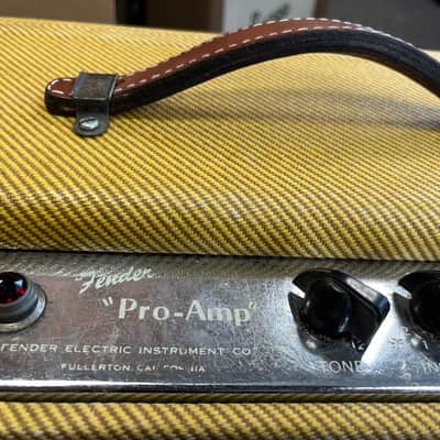 Fender Pro 5A5 TV Front 18-Watt 1x15" Guitar Combo 1950's- Tweed image 16