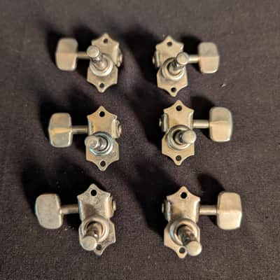 Grover Sta-Tite Tuners for 60's-70's Martin - Nickel image 3