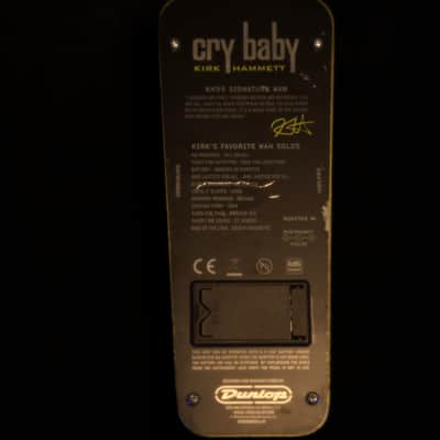 Dunlop KH95 Kirk Hammett Signature Cry Baby + Box image 2