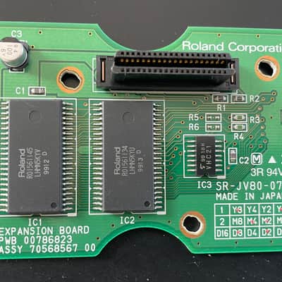 Roland SR-JV80-07 Super Sound Set Expansion Board 1990s - Green image 2