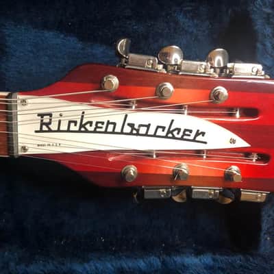 Rickenbacker 360/12CW (Carl Wilson)#94/500 -FLAME GALORE! MINTY! image 8