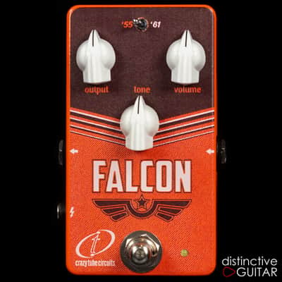 Crazy Tube Circuits Falcon Tweed / Brownface Overdrive Pedal image 1