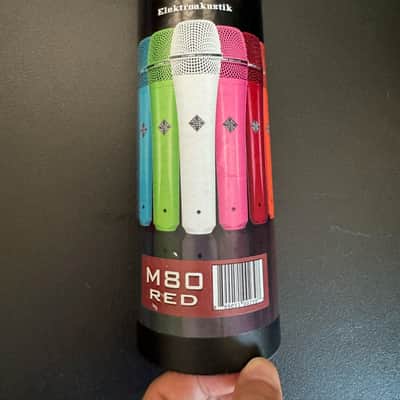 Telefunken M80 Custom Handheld Supercardioid Dynamic Microphone 2010s - Red with Matching Grill image 3