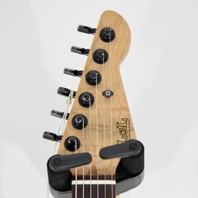 LsL Instruments XT4 DX "Adria" Electric Guitar w/ Case - Transparent Brown image 12
