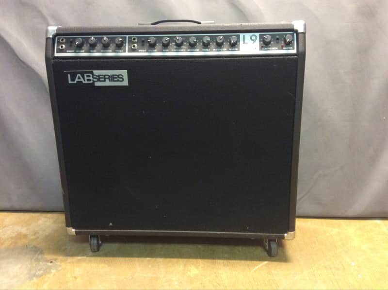 Lab Series L9 80's Black Combo Amplifier with on board audio compressor. image 1