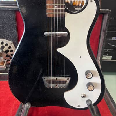 1960's Silvertone 1448 Semi-Hollowbody Electric Guitar with Built-In Tube Amp Hard Case image 3