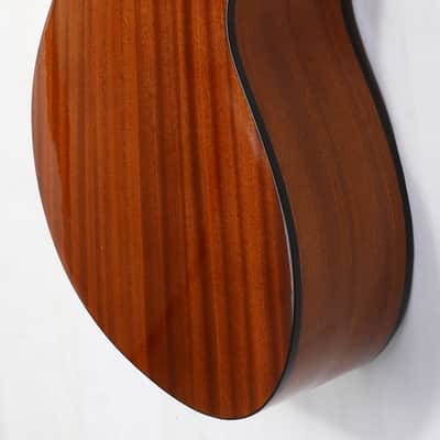 Agile Renaissance 82527 Classical 8 String Nylon String  Fan Fret Acoustic Guitar  Natural image 6