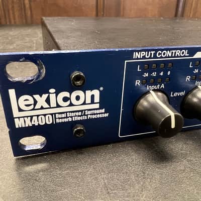 Lexicon MX400 Dual Stereo / Surround Reverb Effects Processor image 4