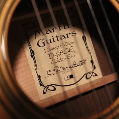 SOLD-1999 Martin D-28GE (Golden Era) Special Edition image 20