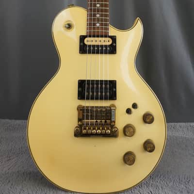 Aria Pro II PE-R80 Richie Kotzen Signature Made in Japan Electric Guitar Ivory White image 2