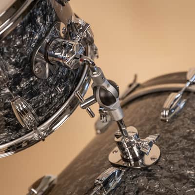 2018 Ludwig Legacy Mahogany Black Diamond Pearl Drum Set image 13