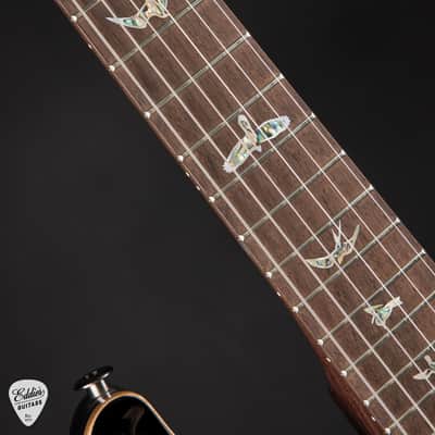PRS Eddie's Guitars Wood Library Studio Brazilian / Rosewood Neck - Charcoal Burst #422138 image 9
