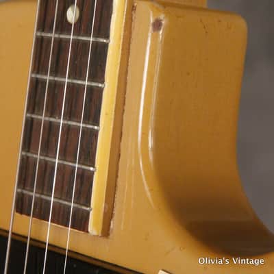 1958 Gibson TENOR Les Paul Special TV YELLOW w/HANG TAG!!! image 9