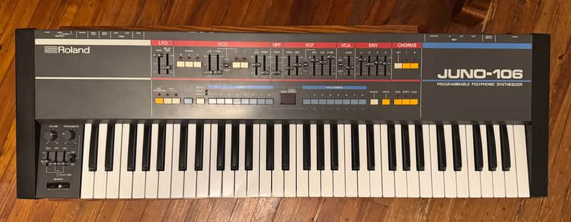Roland Juno-106 JUST SERVICED NEW VOICE CHIPS image 1
