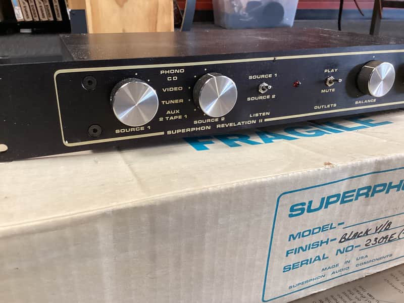 Superphon Revelation II Dual Hi Fi Preamp image 1