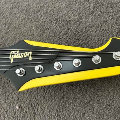 Gibson Custom Shop Firebird 1990 - unique Metallic Yellow finish sounds incredible! image 7