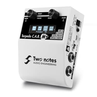 Two notes Factory Repack | C.A.B. M+  | Clean Amp Simulator / Cab Sim / Amp DI / IR Loader / Grade B image 4