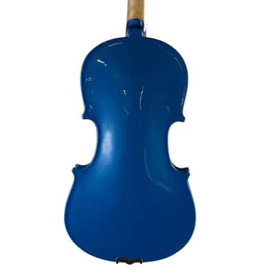Bellafina Prelude 1/2 Size Blue Violin W/HSC & Bow (Used) image 4