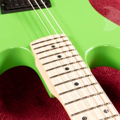 B.C. Rich Gunslinger Retro II with Floyd Rose - Green Pearl image 6