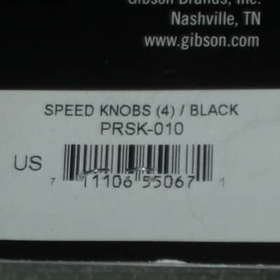 new in package A+ genuine Gibson SPEED Knobs BLACK PRSK-010 (set of 4 knobs) PRSK010 image 4