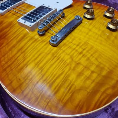 2003 Gibson Historic 59 & 2015 Suhr Standard Carve Top Collection Koa Limited image 8
