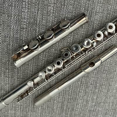 Yamaha YFL-365II Open-Hole Flute w/ Silver Head-Joint image 3