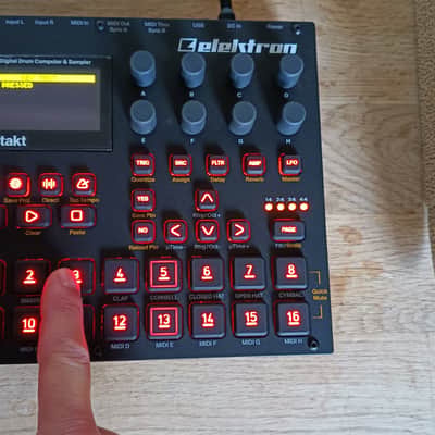 Elektron Digitakt 2017 - 2024 Black image 3