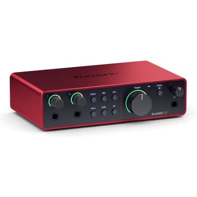 Focusrite Scarlett 2i2 Studio 4th Gen with CM25 MKIII & SH-450 - USB Interface image 4