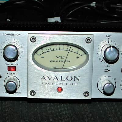 Avalon Design VT-737sp Vacuum Tube Channel Strip Preamp EQ Compressor 737 sp image 8