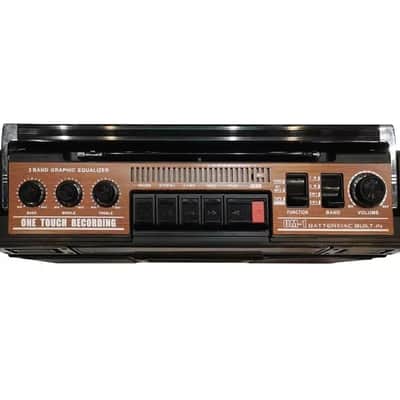 Vintage Cassette Recorder & Bluetooth Boombox | Tape-to-Digital Converter, AM/FM/SW Radio, USB/SD MP3 Player image 2