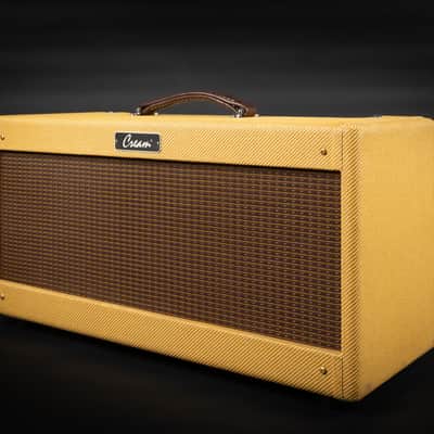 2012 Cream JTA40 Tweedsound - Tweed | Made in Germany Handwired 40 Watt Boutique Electric Guitar Tube Top Head Amp image 2