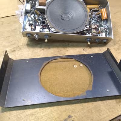 Silvertone 3070 R2R Power Amp Section w/ tubes and speaker 1954 image 19