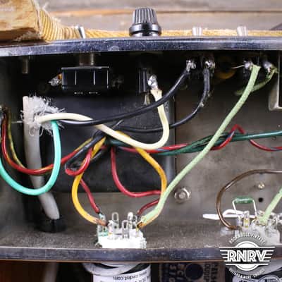 Vintage 1959 Fender Tweed Bassman 5F6-A Narrow Panel Original image 9