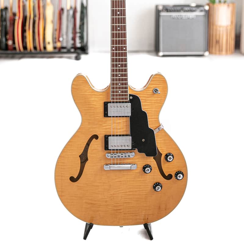 1990s Guild Starfire IV Reissue Antique Natural