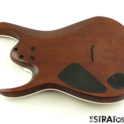 Ibanez RGA42FM BODY Guitar Part RG Flamed Maple Top Bound Dragon Eye Burst Flat image 2