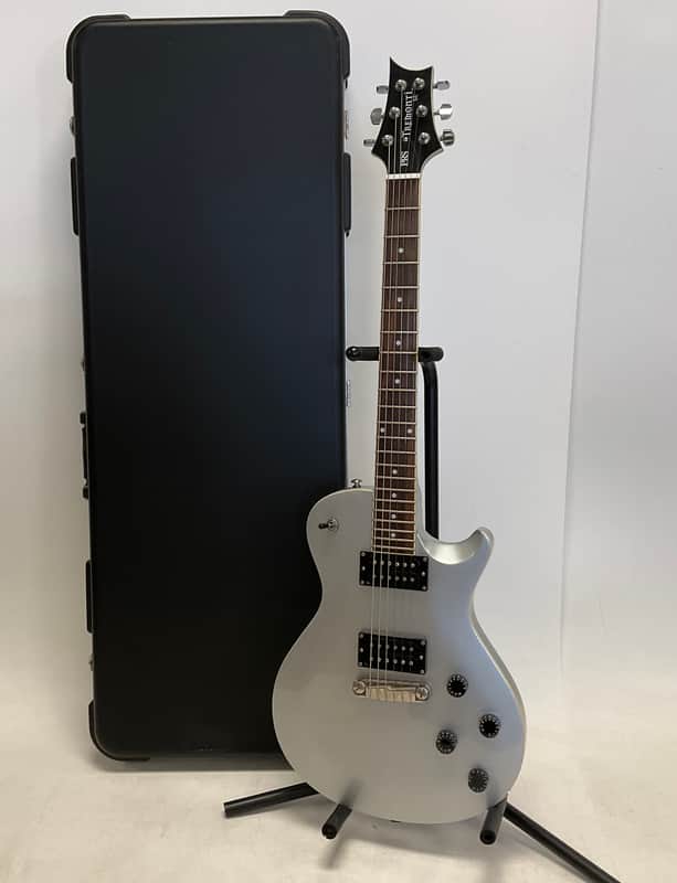 2003 PRS Paul Reed Smith Mark Tremonti SE Guitar Silver Road Runner Case Korea image 1