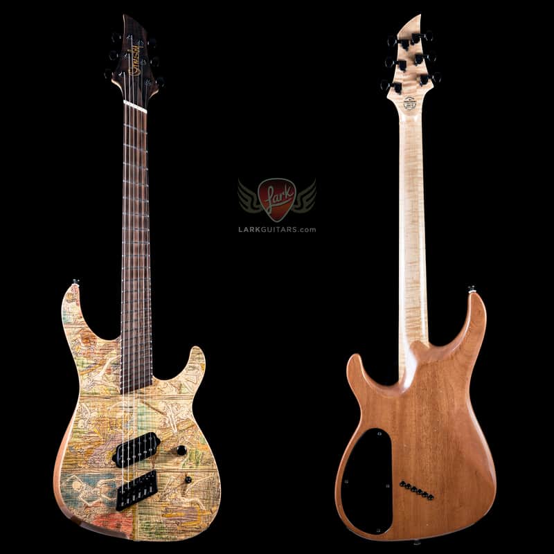 Ormsby Custom SX "Dance of Death" 2018 NAMM GUITAR image 1